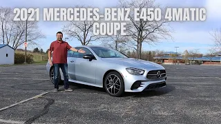 2021 Mercedes-Benz E450 4Matic Coupe is a perfect balance of luxury and sportiness | Matt the carguy