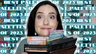 Best Palettes of 2023! Ranking my TOP 12 eyeshadow palettes of the year + a tutorial