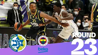 Maccabi finishes in style!| Round 23, Highlights | Turkish Airlines EuroLeague