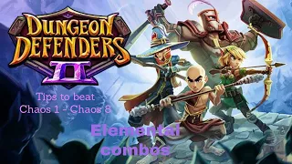 Dungeon Defenders 2! New Player Tips to conquer Expedition (Shards and elemental combos)
