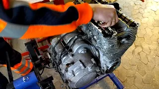 Yamaha XJ 750 (41Y) engine project, part 1, top end disassembly