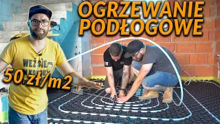 5000 zł DZIENNIE ZA UKŁADANIE OGRZEWANIA PODŁOGOWEGO? | DO ROBOTY