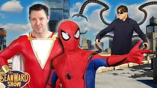 SPIDER-MAN vs SHAZAM! Epic Superhero Parody - The Sean Ward Show