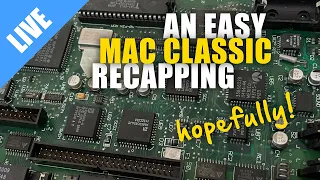 Recapping a Macintosh Classic