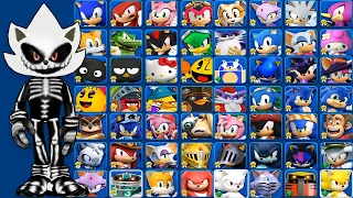 Sonic Dash Skeleton Sonic Unlocked vs All Bosses Zazz Eggman - All 60 Characters Unlocked Shadow Amy