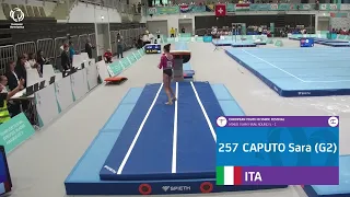 Sara CAPUTO & Tommaso BRUGNAMI (ITA) - 2023 European Youth Olympic Champions, Mixed Pairs
