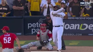 Padres PLATE 5 Runs in 5th Inning | SD Padres vs Phillies Game 2 NLCS