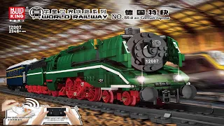 Mould King Instructions | Mould King Train | 12007 | RC BR18 201 German Express