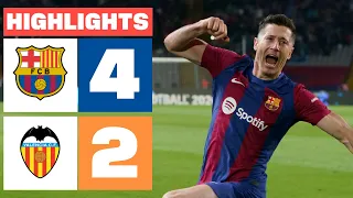 FC BARCELONA 4 - 2 VALENCIA CF | RESUMEN LALIGA EA SPORTS