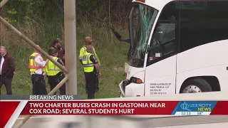 Students on Carowinds field trip injured in I-85 bus wreck