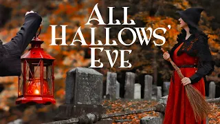 A Magical Witchy October🪦🧹 All Hallows' Eve, Cemetery Walk, Dark Cottagecore Vlog🌙🕸️