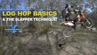 Ride over and the 'slapper' log hopping techniques︱Cross Training Enduro