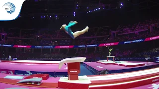 Lilia AKHAIMOVA (RUS) - 2018 Artistic Gymnastics Europeans, qualification vault