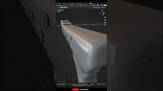 Modeling an AK-47 in Blender (Part 2) (Arijan) #shorts #blender #tutorial