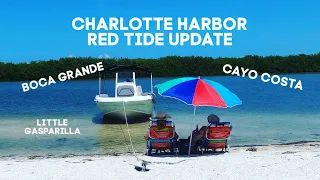 Charlotte Harbor Red Tide Update 8/1/21 (Boca Grande, Cayo Costa, Little Gasparilla Island)