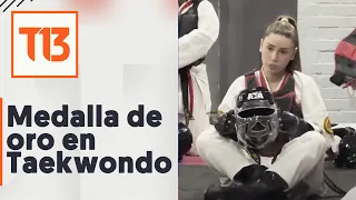 Francisca Becerra: ganadora de medalla de oro en el mundial de taekwondo