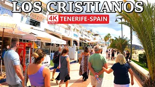 TENERIFE - LOS CRISTIANOS | Tour of several Places 🌞 4K Walk ● March 2024