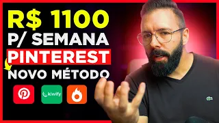 Como vender no PINTEREST como AFILIADO HOTMART e KIWIFY, R$ 1100 por Semana Passo a Passo