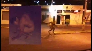 A Strange Humanoid Creature Terrorizes City in Brazil