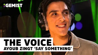 Ayoub Maach - Say Something | The Voice Of Holland 2020