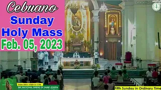 Feb. 05, 2023 Cebuano Anticipated Holy Mass @Nat'l. Shrine of St. Joseph(Cebu) || 5th Sunday in O.T.
