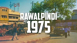 Rawalpindi, Pakistan back in 1975 Historical city of Rawalpindi.