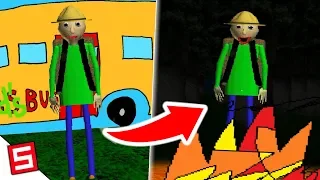 CAMPING WITH BALDI?! I'M DONE! | Baldi's Basics Camping Field Trip (Full Demo) (Part 1)