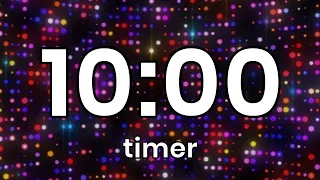 10 Minute Timer - with dance beat