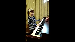 "Mariage d'amour "Paule de Senneville" 🎹🎼🎵🎶🎵🎶Исполняет Ариана Петухова 8 лет