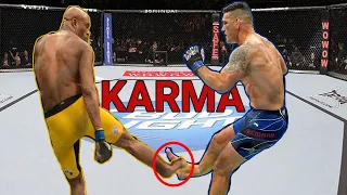 Chris Weidman and Anderson Silva BREAK their legs SIMULTANEOUSLY | MMA GOATS