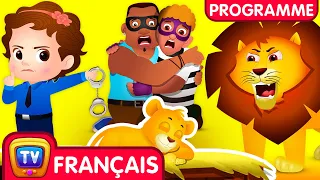 ChuChu TV Police Sauve le Lionceau - Épisode du Masai Mara - Histoires Amusantes pour les Enfants