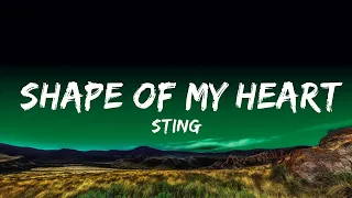 [1 Hour]  sting - shape of my heart (lyrics)  | Music For Your Soul