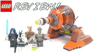 LEGO Star Wars 9491 Geonosian Cannon Review!
