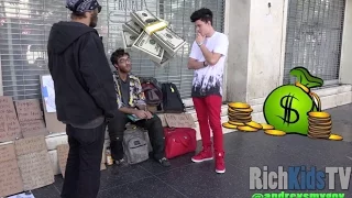 Giving out $30,000 CASH to the Homeless!!