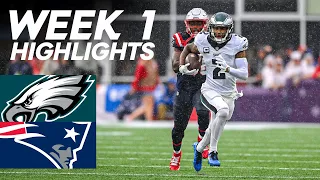 Eagles vs. Patriots | 2023 Week 1 Highlights