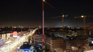 Der Bau des Turms am Stefan Heym Platz im Zeitraffer | HOWOGE