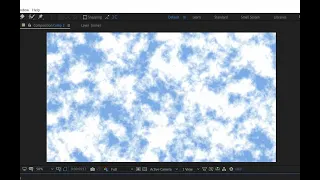 How to create Realistic Procedural Clouds - After Effects Tutorial