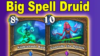 How Strong is Big Spells Druid? Fun & Interactive As Always! Castle Nathria | Hearthstone