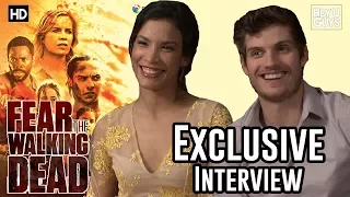 Danay Garcia & Daniel Sharman - Fear the Walking Dead Season 3 Exclusive Interview