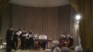 G.B.Buonamente, Sonata sesta sopra Ruggiero. Musica Antiqua Russica, Shulyakovskiy