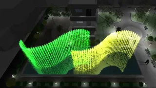 Customized Fountain Designs | 3D Animation for Fountain Simulation | Himalaya Music Fountain Produce
