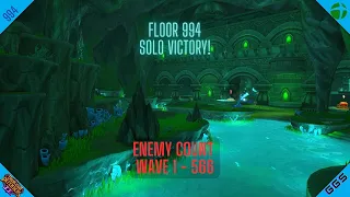 Dungeon Defenders 2- Floor 994 Solo Xbox One Victory!