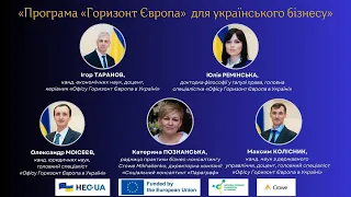 Можливості програми Горизонт Європа для українського бізнесу