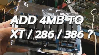 New 4MB EMS RAM ISA Card Build & Test (Lo-Tech Origin)