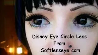 Disney Eye Circle Lens Review - Black