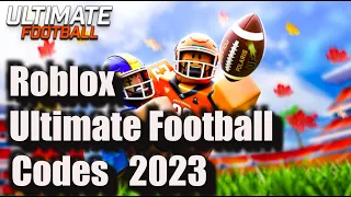 ULTIMATE FOOTBALL CODES - Roblox ULTIMATE FOOTBALL CODES -Thanksgiving Event November 2023