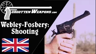 Shooting the Webley-Fosbery Automatic Revolver - Including Safety PSA