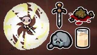 Isaac can literally turn into a Beyblade in Repentance xD