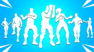 Top 50 Legendary Fortnite Dances & Emotes! (Hey Now, Bring it Around, Pump Up The Jam, The Silencer)