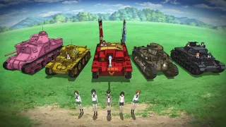 [Giới thiệu] ANIME | GIRLS UND PANZER (TV series)| Năm Chị Em trên một chiếc Xe Tăng